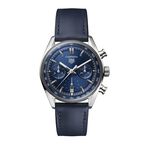 Carrera Chronograph 39mm Mens Watch Blue