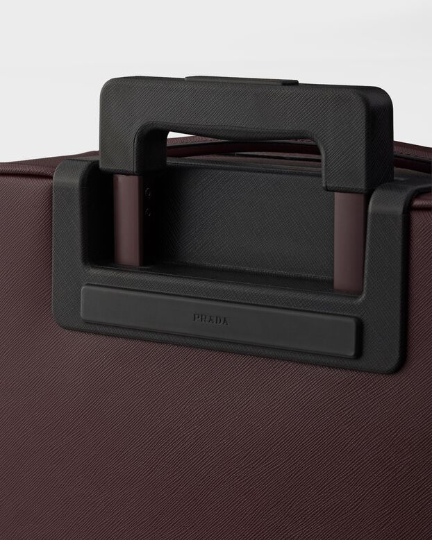 Saffiano leather trolley, , hi-res