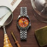5 Sports 'Mikan Orange' GMT SKX Re-Interpretation 42.5mm Mens Watch, , hi-res