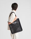 Crochet tote bag with logo, , hi-res