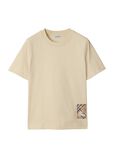 Check Label Cotton T-shirt, , hi-res