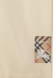 Check Label Cotton T-shirt, , hi-res