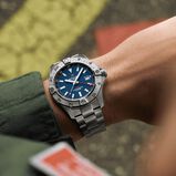 Avenger Automatic GMT 44mm Mens Watch Blue Stainless Steel, , hi-res