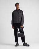 Re-Nylon and Saffiano leather shoulder bag, , hi-res
