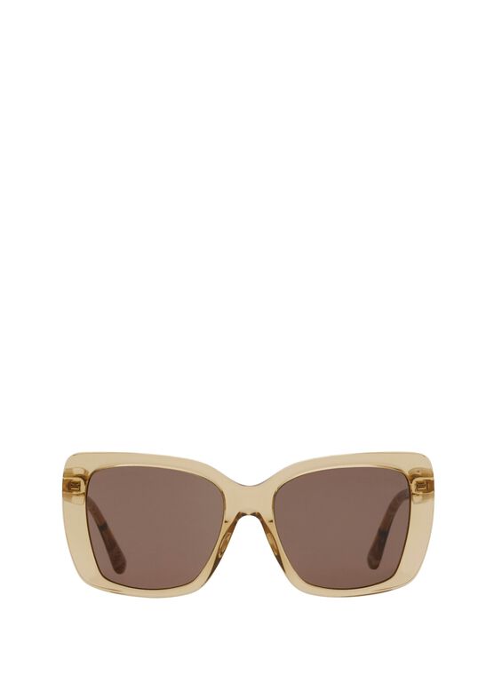 Tubular Check Square Sunglasses​, , hi-res