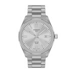 PRC 100 Solar Quartz 39mm Mens Watch Silver