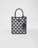 Prada Symbole embroidered fabric mini bag, , hi-res