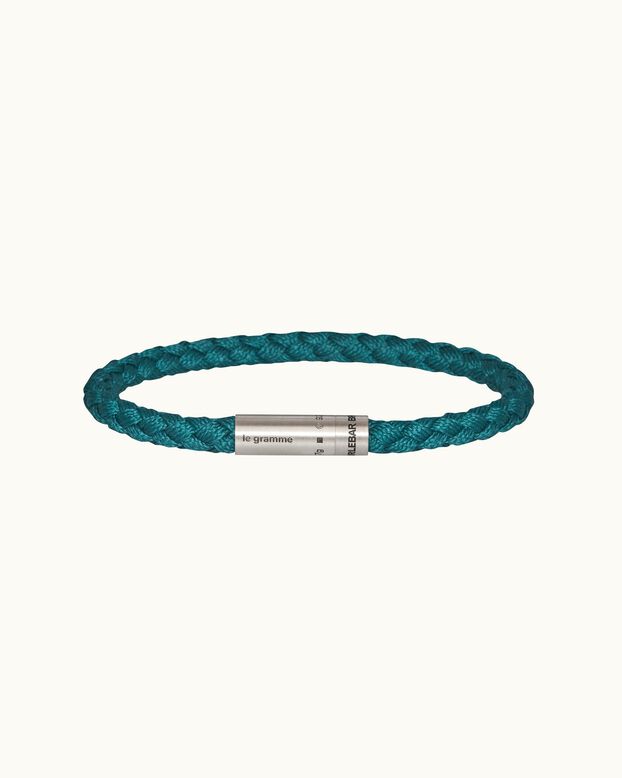Cable Nato Bracelet Le Gramme Teal, , hi-res
