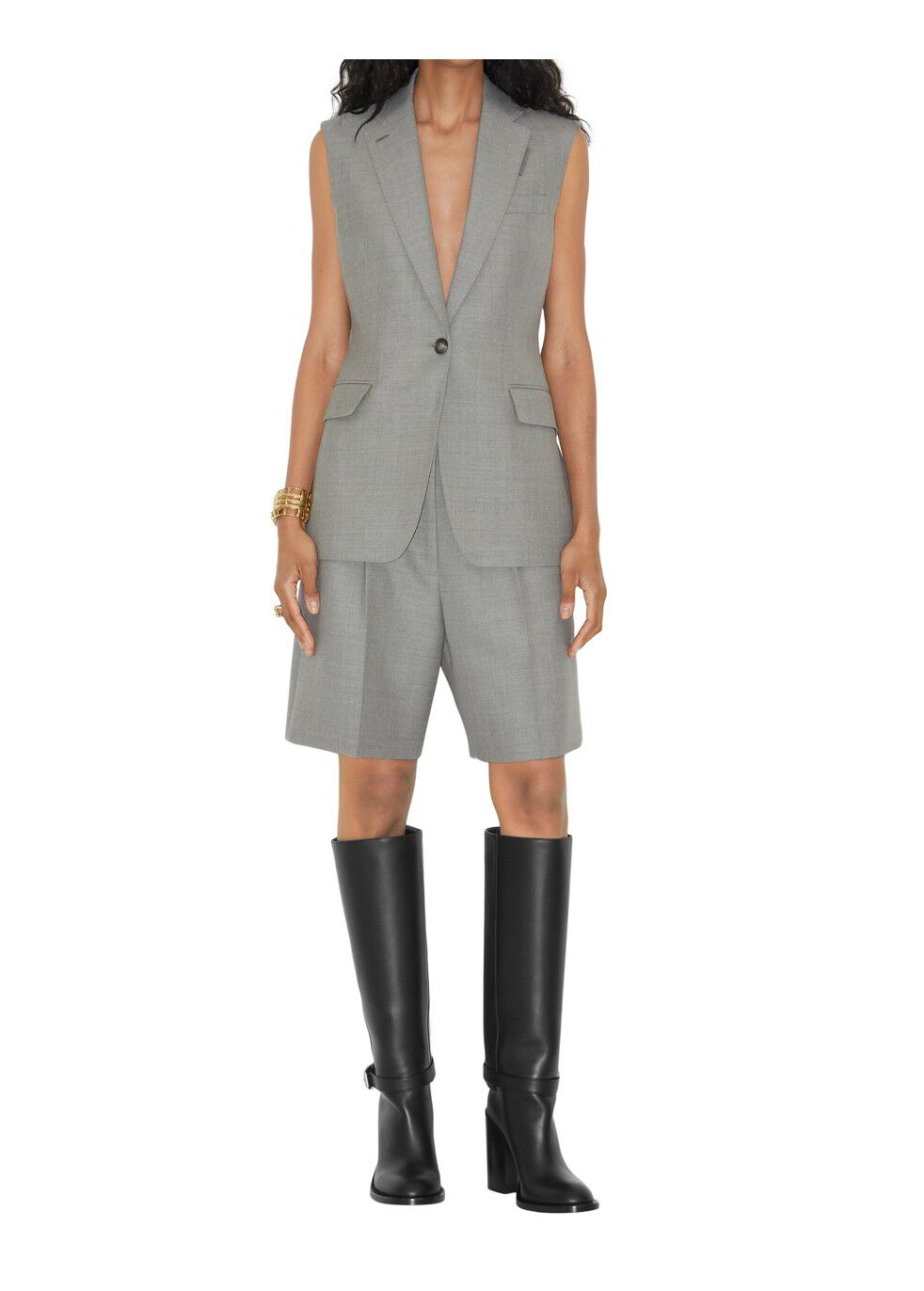 Burberry outlet sleeveless jacket