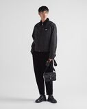 Re-Nylon and Saffiano leather shoulder bag, , hi-res