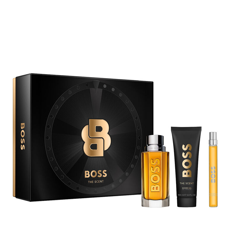 The Scent and Shower Gel Trio Gift Set Eau de Toilette, , hi-res