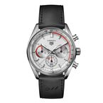 Carrera Chronosprint X Porsche Special Edition 42mm Mens Watch Silver