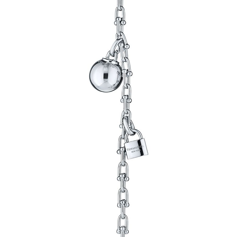 Tiffany HardWear Small Wrap Bracelet in Sterling Silver - Size Large, , hi-res