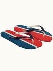 Haston Ob Stripe Navy/White Sand