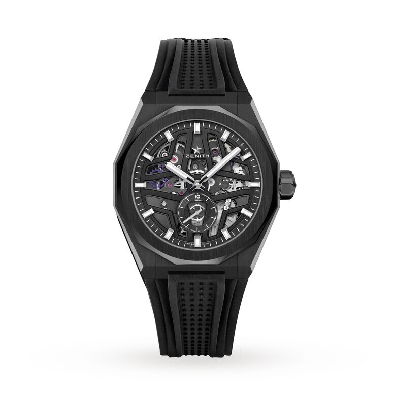 Defy Skyline Skeleton 41mm Mens Watch Black, , hi-res