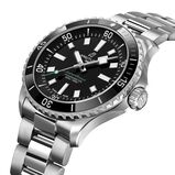 Superocean 42mm UK Limited Edition Mens Watch Black Dial Stainless Steel Bracelet, , hi-res