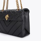 LEATHER KENSINGTON X BAG, , hi-res