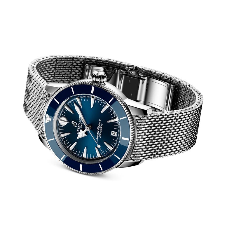 Superocean Heritage Automatic 36mm Unisex Watch Blue, , hi-res