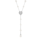 Ariana Grande Necklace - White Rhodium
