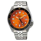 5 Sports 'Mikan Orange' GMT SKX Re-Interpretation 42.5mm Mens Watch, , hi-res