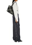 Small Check Tote, , hi-res