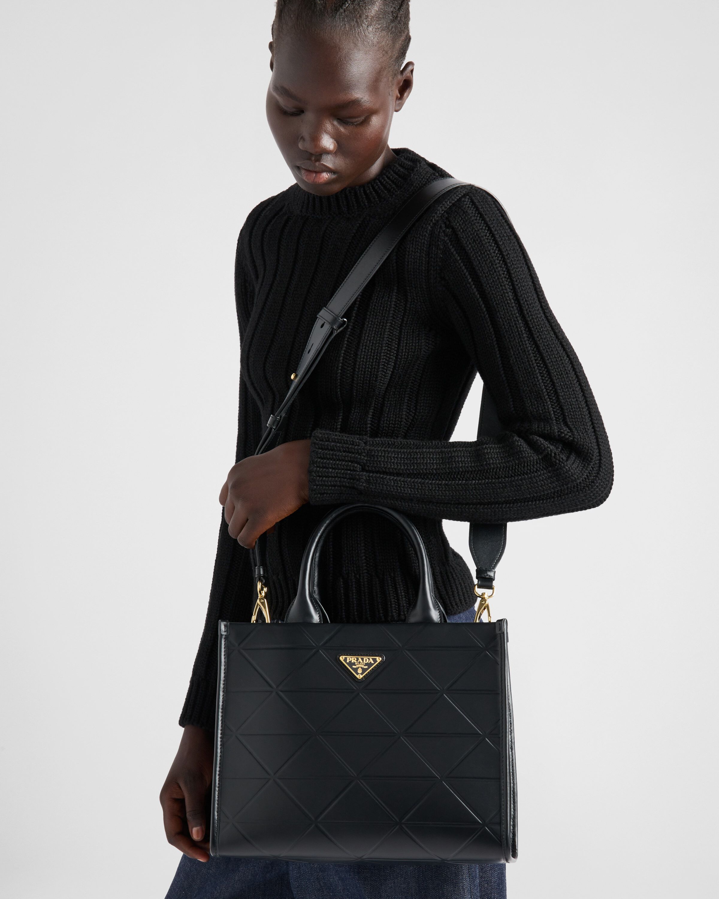 Prada Symbole medium leather bag