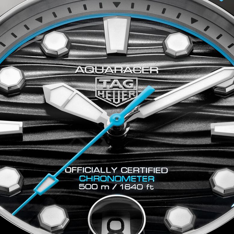 Aquaracer Professional 500 Date Limited Edition 42mm Mens Watch Black, , hi-res