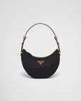 Prada Arqué small Re-Nylon and brushed leather shoulder bag
