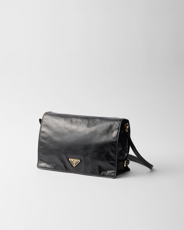 Medium leather shoulder bag, , hi-res
