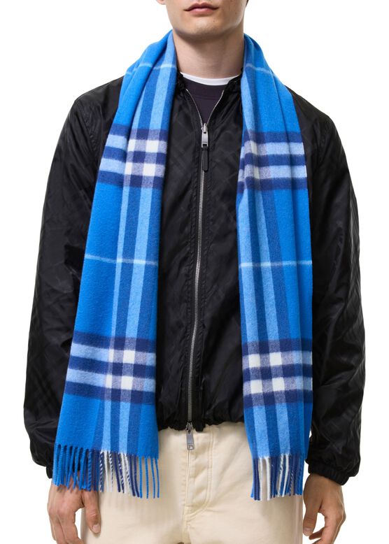 Check Cashmere Scarf, , hi-res