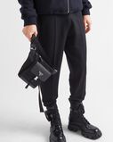 Re-Nylon and Saffiano leather shoulder bag, , hi-res