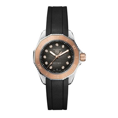 Aquaracer Professional 200 30mm Ladies Watch Black
