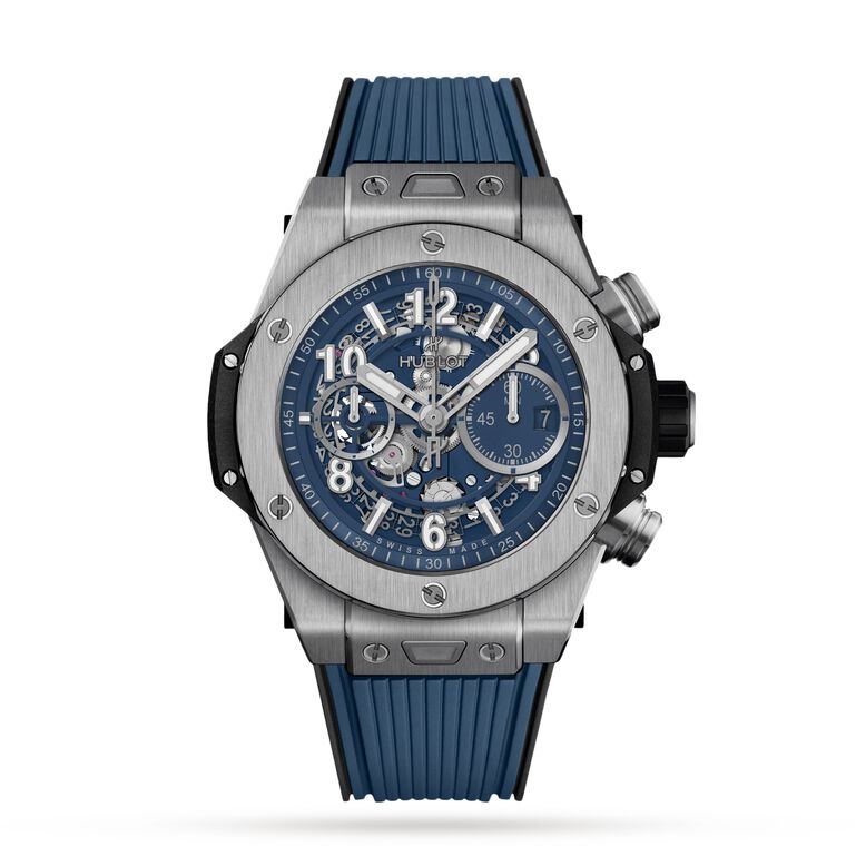 Big Bang Unico Titanium Blue 44mm Mens Watch, , hi-res