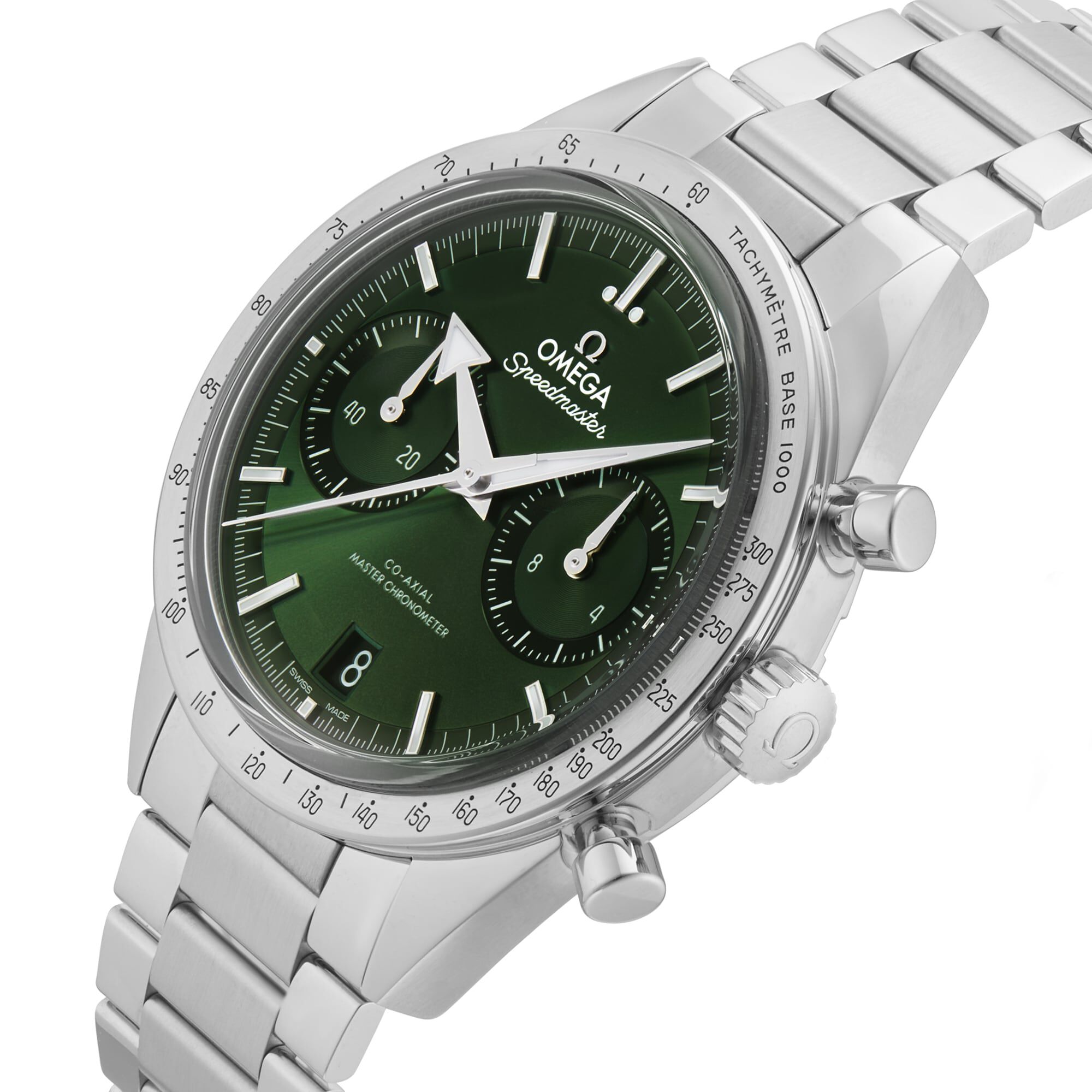 Speedmaster 57 Co Axial Master Chronometer Chronograph 40.5mm Mens Watch Green