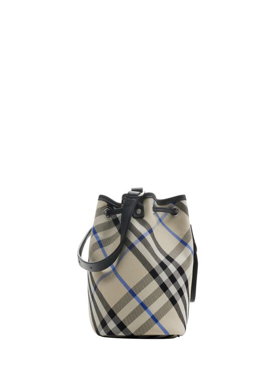 Mini Check Bucket Bag, , hi-res