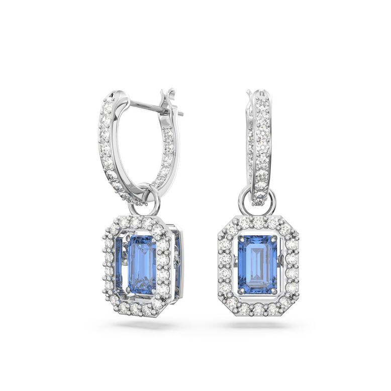 Millenia Lady Earrings Rhd Blue, , hi-res