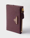 Small Saffiano leather wallet, , hi-res