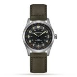 Khaki Field Titanium Auto 38mm Mens Watch Black, , hi-res