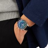 Navitimer B01 Chronograph 46 Stainless Steel Leather Strap Watch, , hi-res