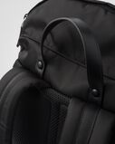 Re-Nylon and Saffiano leather backpack, , hi-res