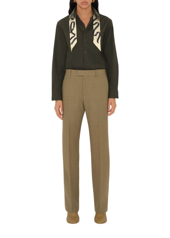 Skinny Ribbon Silk Scarf, , hi-res