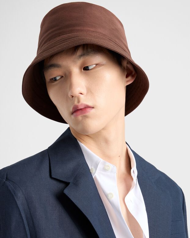 Cotton bucket hat, , hi-res