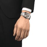 Gentleman Powermatic 80 Open Heart 40mm Mens Watch Grey, , hi-res