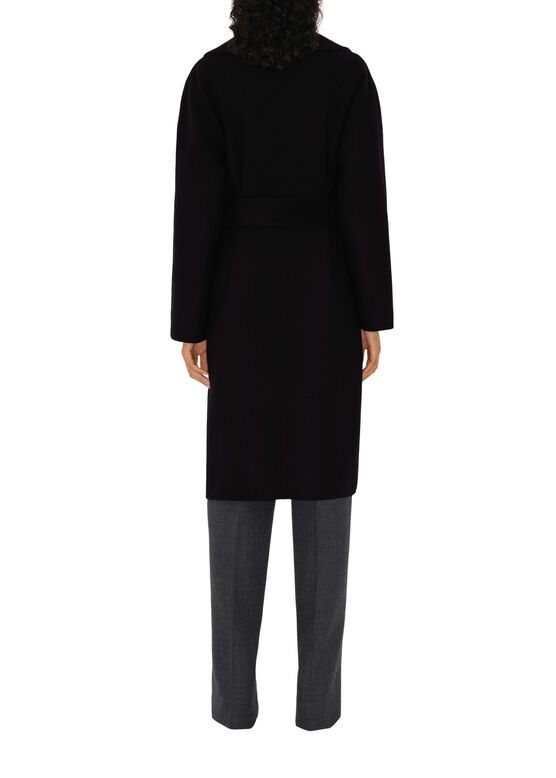 Reversible Wool Wrap Coat, , hi-res