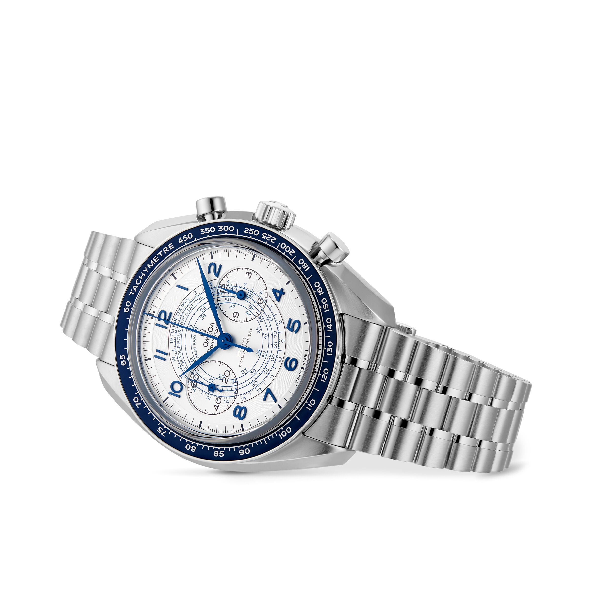 Omega speedmaster racing blue dial hot sale