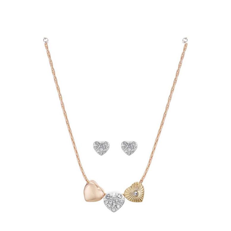 With Love Earring and Pendant Set, , hi-res