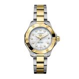 Aquaracer Professional 200 34mm Ladies Watch 18k Yellow Gold, , hi-res