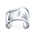 Elsa Peretti® Small Bone Cuff in Silver, 43 mm Wide - Size Small