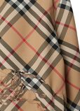 Cropped Reversible Check Hooded Jacket, , hi-res