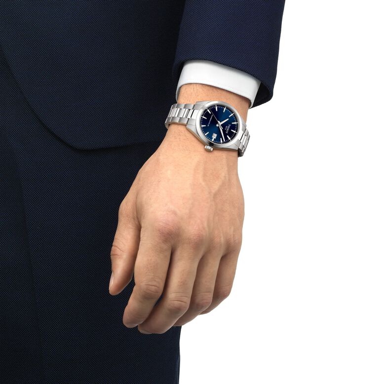 Gentleman Automatic 38mm Mens Watch Blue, , hi-res